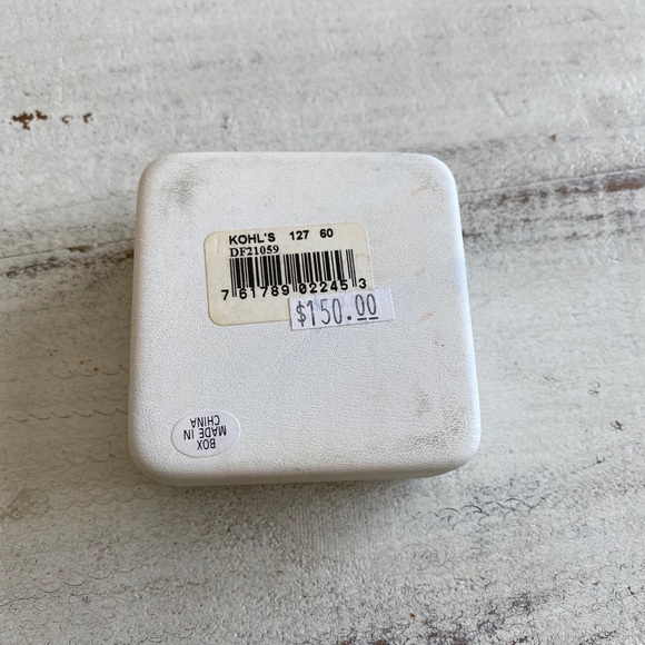 Diamond Hoop Earrings - Picture 3 of 4